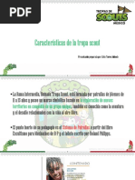 Caracteristicas de La Tropa Scout