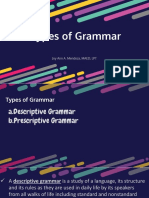 Types of Grammar