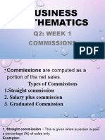 Business Mathematics Week 1