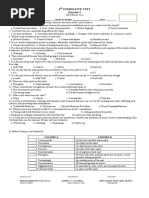 3rd Q 1st Summative Test - Ferly