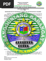 E.o.#05 Reorganization of The Barangay Council For The Protection of Children (BCPC)