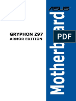 Asus Gryphon z97 Armor Edition User Manual