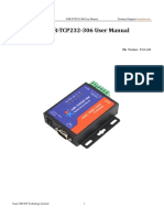 USR TCP232 306 User Manual V1.0.1.01