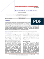 International Journal of Health Sciences and Research: A Focus On Absconding in Mental Health: A Review of The Literature