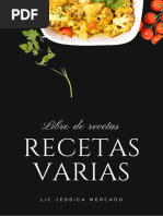 Gratuito Libro de Recetas Varias