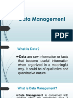 Data Management