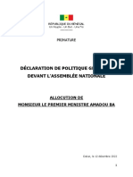 Declaration de Politique Generale Du Premier Ministre Amadou Ba 12 Tg2j52z