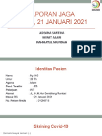 Laporan Jaga 21 Januari