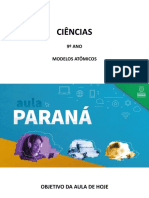 9 Ano - 2,3 - Modelos Atômicos