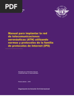 DOC. 9896 Manual para Implantar La Red (ATN) Utilizando Norma y Protocolos de La Familia de Internet Es