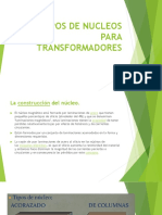 Tipos de Núcleos para Transformadores