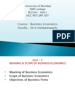 Mcom Economic PPT 1