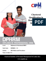 HR Policies and Procedures