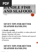 T.l.e10 T11 Handle Fish and Seafood