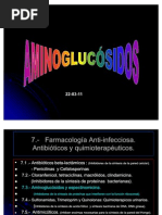 7.3.-Aminoglucosidos y Espectinomicina.