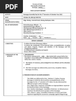 Barangay Assembly Post Activity Report Template