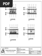 4 Front Elevation 4 Right Side Elevation: 2 3 4 5 1 A B C D