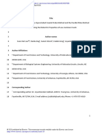 A Comparison Between The Open-Ended Coaxial Probe Method and The Parallel Plate Method