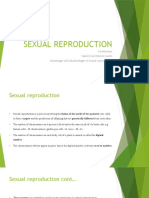 Sexual Reproduction Advs and Disadvs