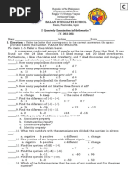 Math 7 C