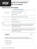 Examen - (AAB02) Cuestionario 4 - de Respuesta Al Cuestionario 4 B2, en El Sistema