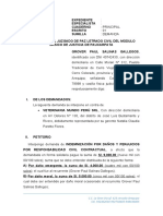 DEMANDA de Indemnización Por Responsabilidad Contractual Final 2