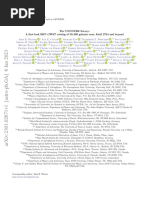 The UNCOVER Survey: A First-Look HST+JWST Catalog of 50,000 Galaxies Near Abell 2744 and Beyond