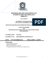 Xxx... CSE 224-Engineering Materials II