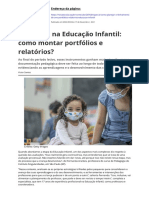 Avaliacao Na Educacao Infantil Como Montar Portfolios e Relatorios