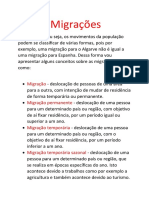 Migrações