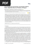 3-Low-Complexity Joint Range and Doppler FMCW Radar Algorithm Based On Number of Targets