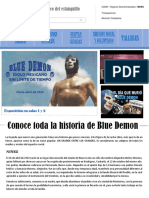 Pagina Web Blue Demon