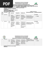 Cronograma de Visita Domiciliaria MARZO