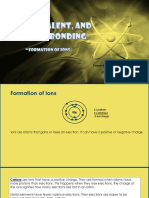 G9.MODULE 2 Lesson 6.2 Formation of Ions