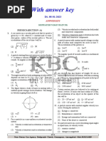 8-01-2023 Rept. Paper Answer Key