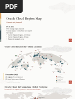 Oracle Cloud Regions For OCI - Region Map Slides