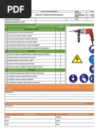 Check List Taladro Manual MPM