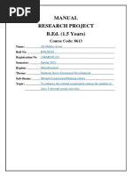 8613 Research Proposal