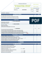 Re-06-06-01 Protocolo de Pruebas y Verificación Del Sistema de Alarma y Detección