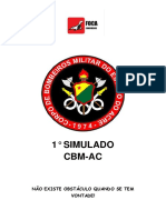 1º Simulado CBM Ac