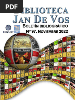 Boletín-Biblioteca Jan de Vos-Noviembre 2022