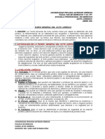 Separata Acto Jurídico. UPAO. 2021. ACTUALIZADA.