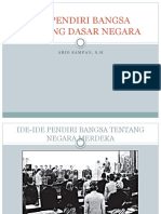 Ide Pendiri Bangsa Tentang Dasar Negara