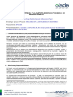 Terminos de Referencia en Auditoria Interna