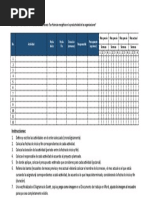 Diagrama de Gantt - Template