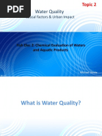 Water Quality  