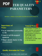 Water Quality Parameters