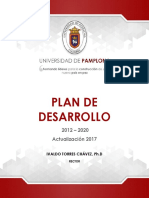 Plan Desarrollo 2012 2020