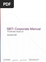 SBTi Corporate Manual