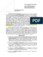 Escrito Inicial de Demanda Asunto Humberto Rojas-Chubb Seguros